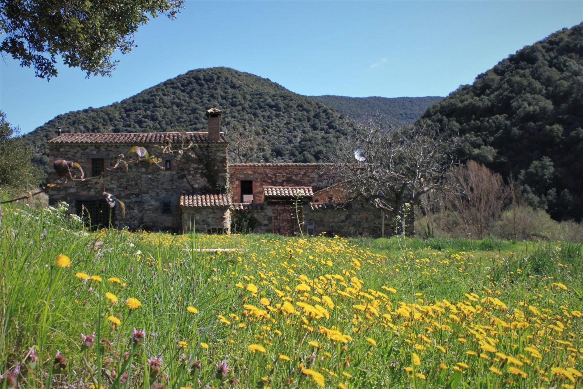 Bed And Breakfast Casanova De Sant Miquel Aiguafreda Exterior foto
